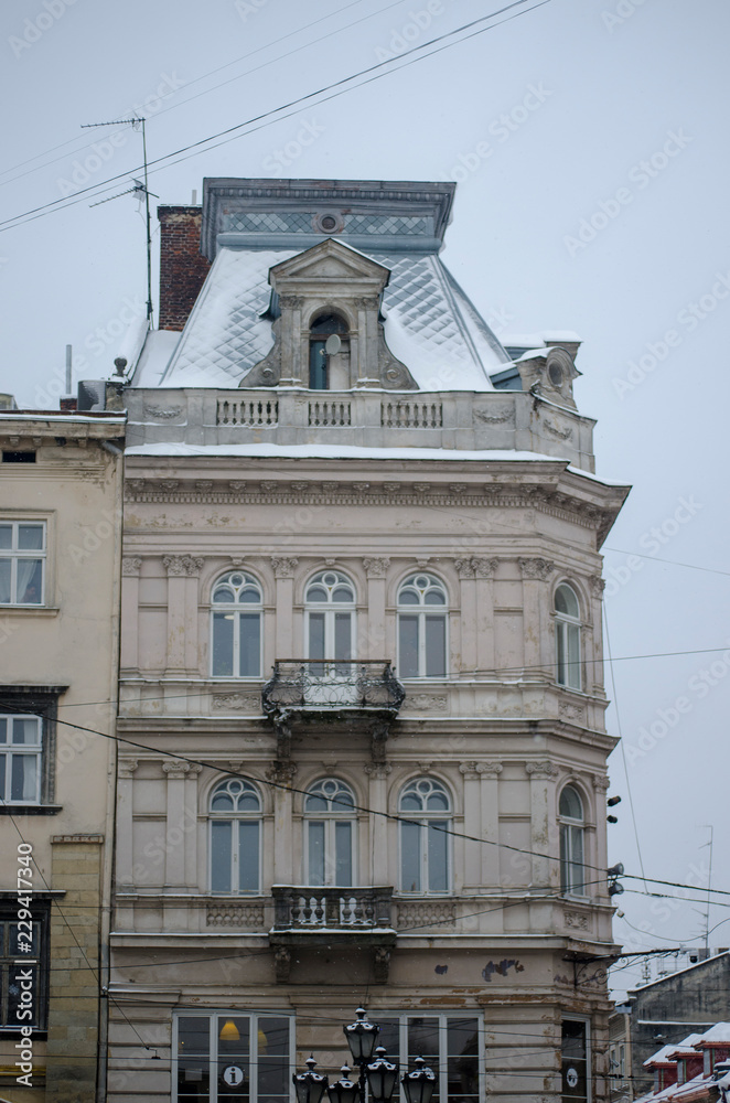 Fototapeta premium Historical Buildings in Lviv