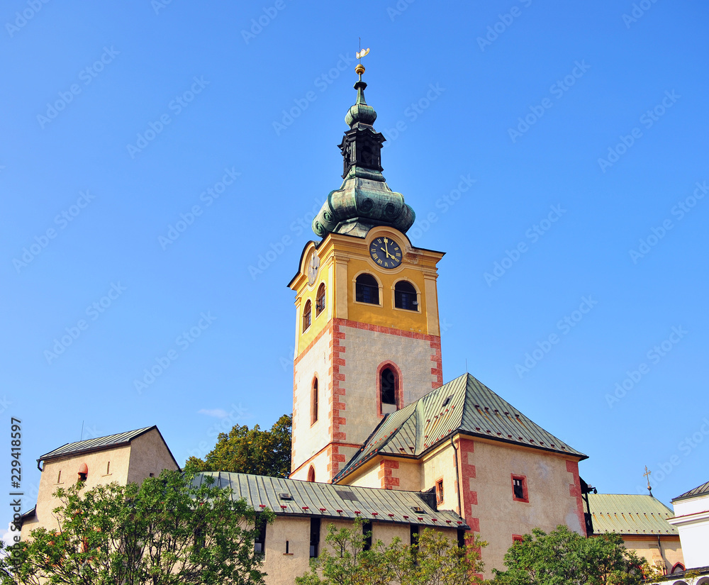 Bell tower of Banska Bystrica cathedral
