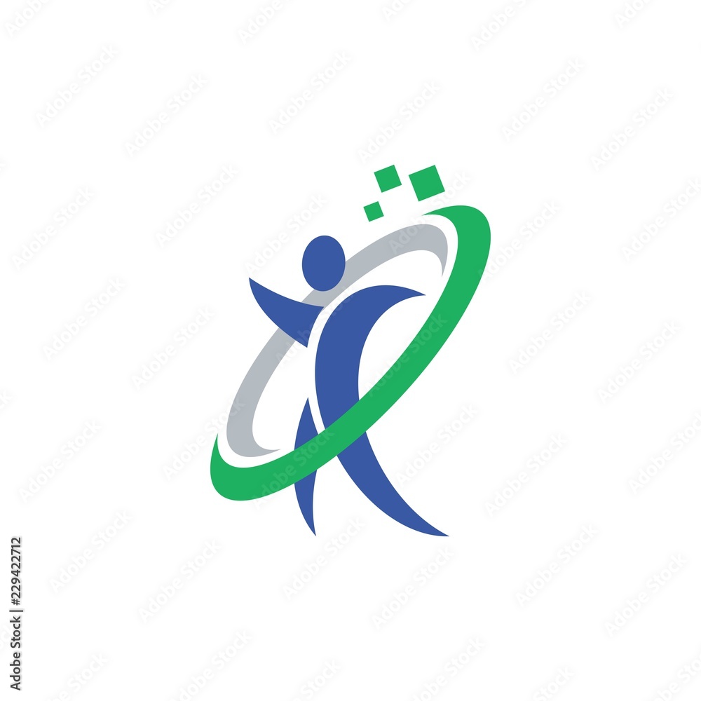 People swoosh health financial logo, Health people medical logo, gym logo
People swoosh health financial logo, Health people medical logo, gym logo