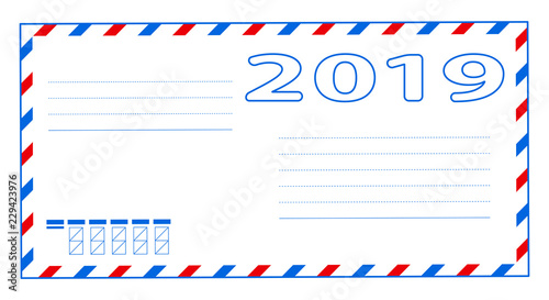 Envelope 2019 illustration
