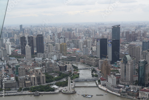 skyscrapers  in shanghai 