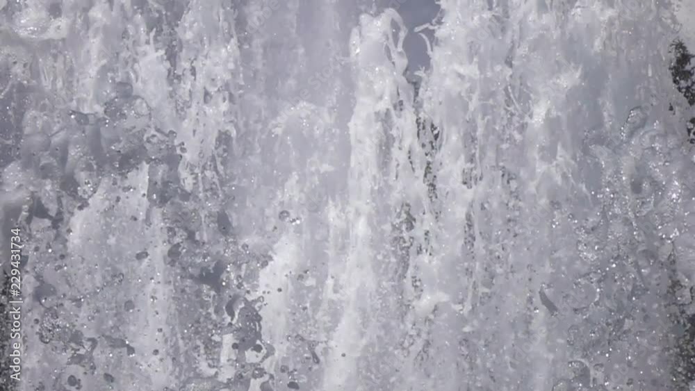 Close up of water fountain. Slow Motion. Close up of water fountain. Slow Motion.