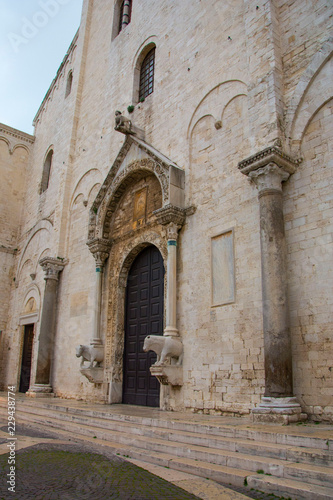 Bari  Italy - Basilica of San Nicola. Old town church