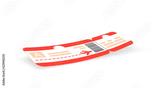 Air plane ticket