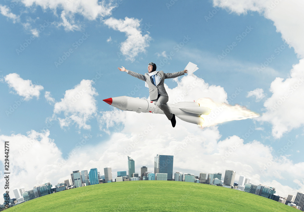 Business success and targets achievement concept. Business success and targets achievement concept.