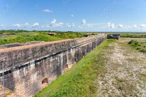 Outer wall of Ft. Pickens © jomo333