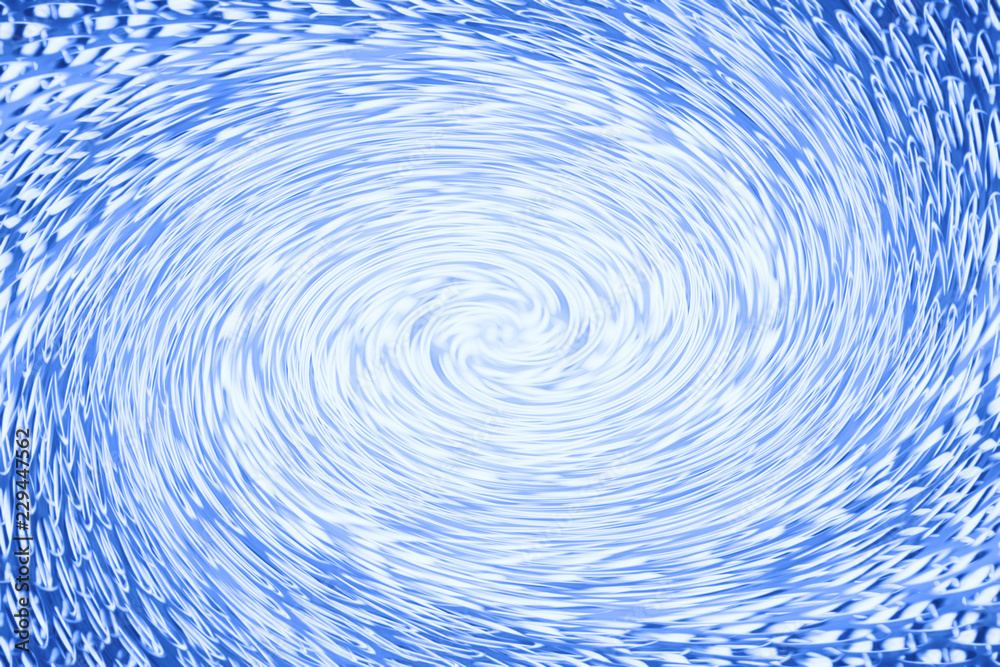 Accumulation of blue clean energy in form of vortex funnel in center of shot. Fantastic background image of asymmetric wormhole in cobalt color. Accumulation of blue clean energy in form of vortex funnel in center of shot. Fantastic background image of asymmetric wormhole in cobalt color.