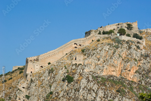 Palamidi Fortress On Nafplio Hill, Greece © ollirg