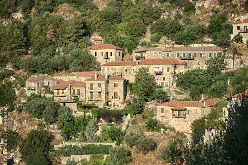 Mountain Village in Greece
