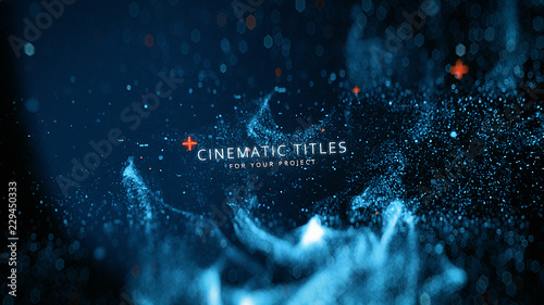Rising Particles Title