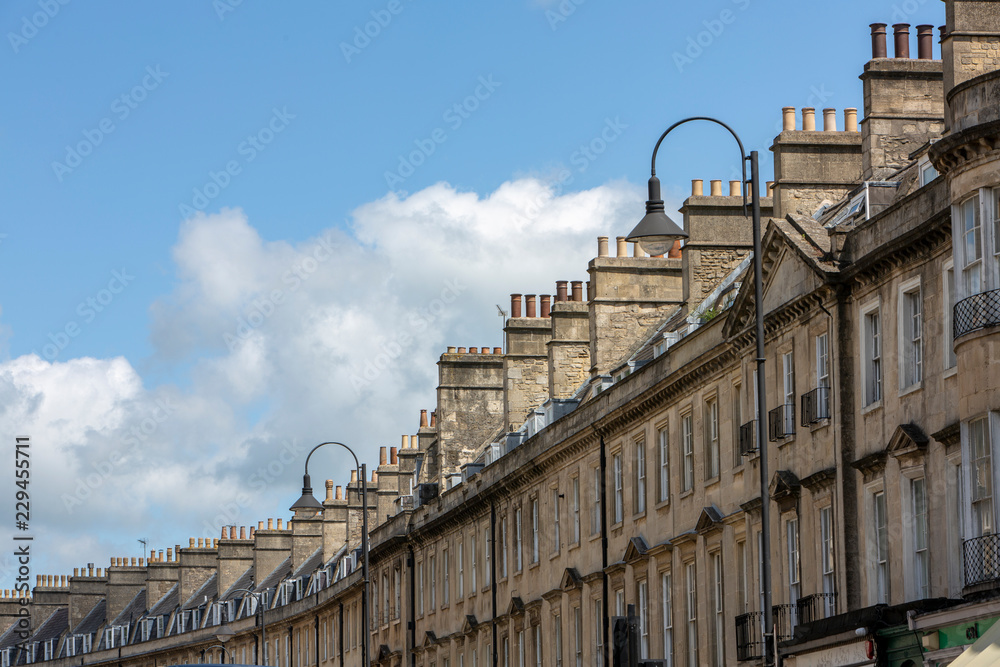The Paragon houses in England The Paragon houses in England