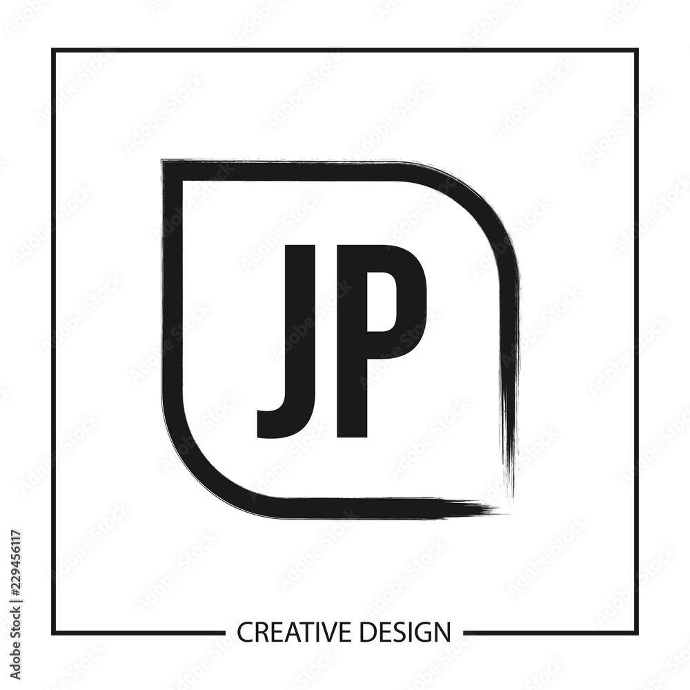 Initial Letter JP Logo Template Design Initial Letter JP Logo Template Design