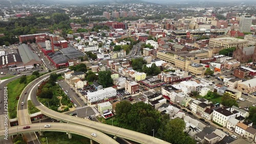 Aerial of Paterson, New Jersey photo