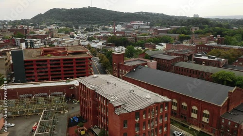 Aerial of Paterson, New Jersey