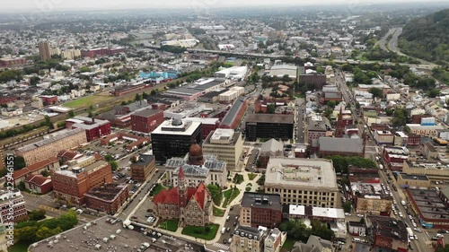 Aerial of Paterson, New Jersey photo