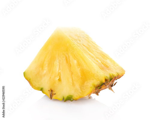 pineapple on white background