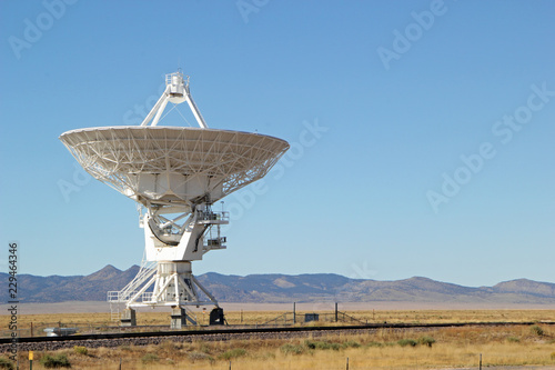 National Radio Astronomy Observatory Very Large Array Telescope in New Mexico photo