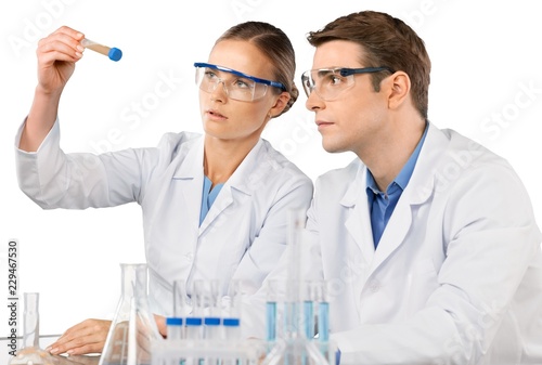 Scientists and Researcher Working