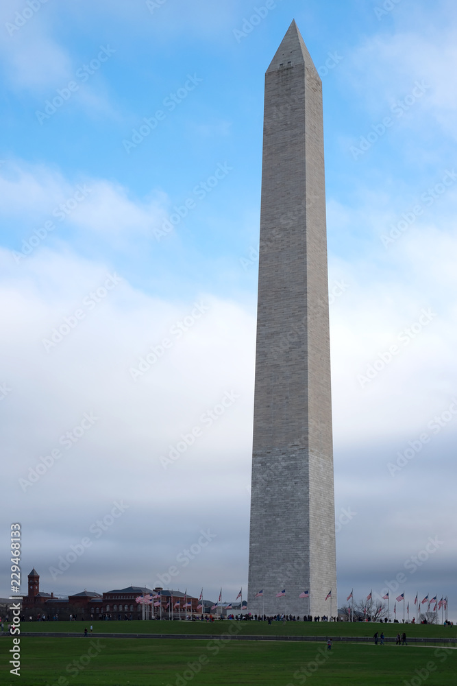 WASHINGTON MONUMENT, WASHINGTON DC, CAPITAL CITY OF AMERICA