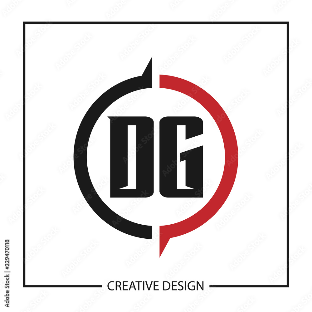 Initial Letter DG Logo Template Design Initial Letter DG Logo Template Design