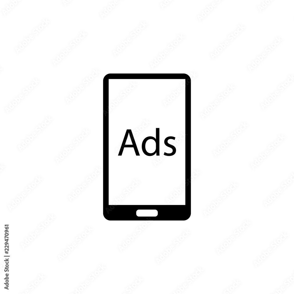 Smartphone, Ads, Advertisements icon. Element of marketing. Premium quality graphic design icon. Signs and symbols collection icon for websites, web design, mobile app Smartphone, Ads, Advertisements icon. Element of marketing. Premium quality graphic design icon. Signs and symbols collection icon for websites, web design, mobile app