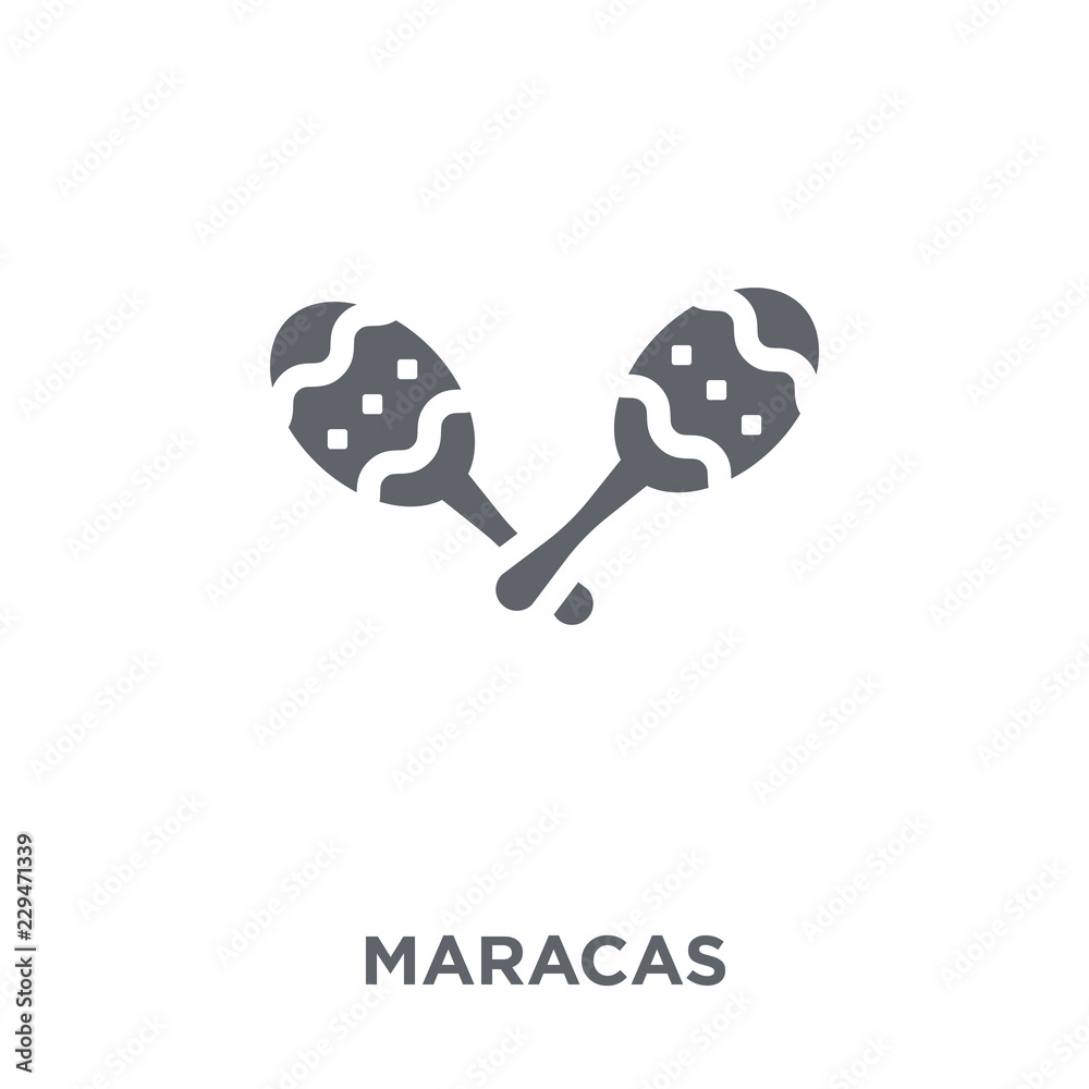 Maracas icon from Birthday and Party collection. Maracas icon from Birthday and Party collection.