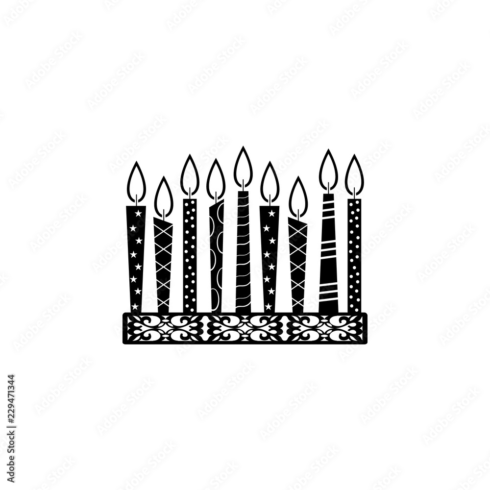 hanukkah candles icon. Element of hanukkah icon for mobile concept and web apps. Detailed hanukkah candles icon can be used for web and mobile hanukkah candles icon. Element of hanukkah icon for mobile concept and web apps. Detailed hanukkah candles icon can be used for web and mobile
