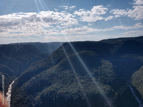 rainbow over the sea