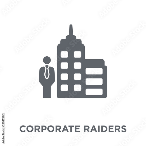 Corporate raiders icon from Corporate raiders collection.