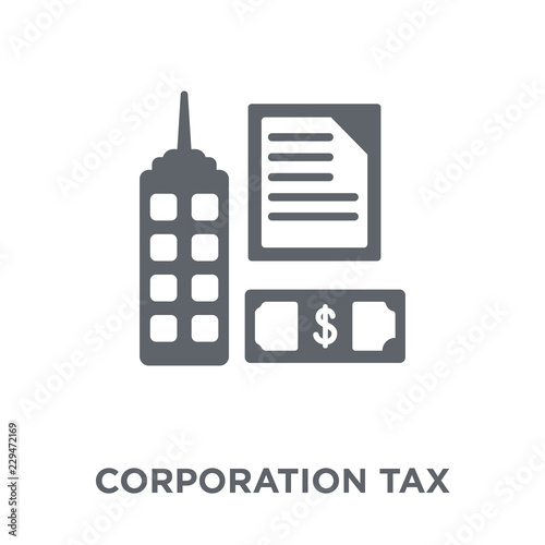 Corporation tax icon from Corporation tax collection.