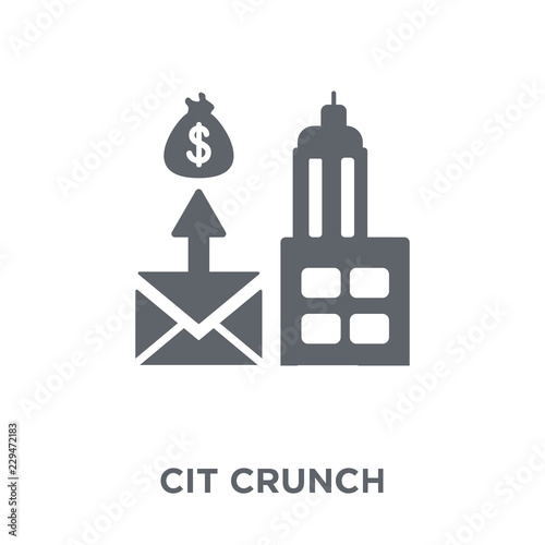 Credit crunch icon from Credit crunch collection.