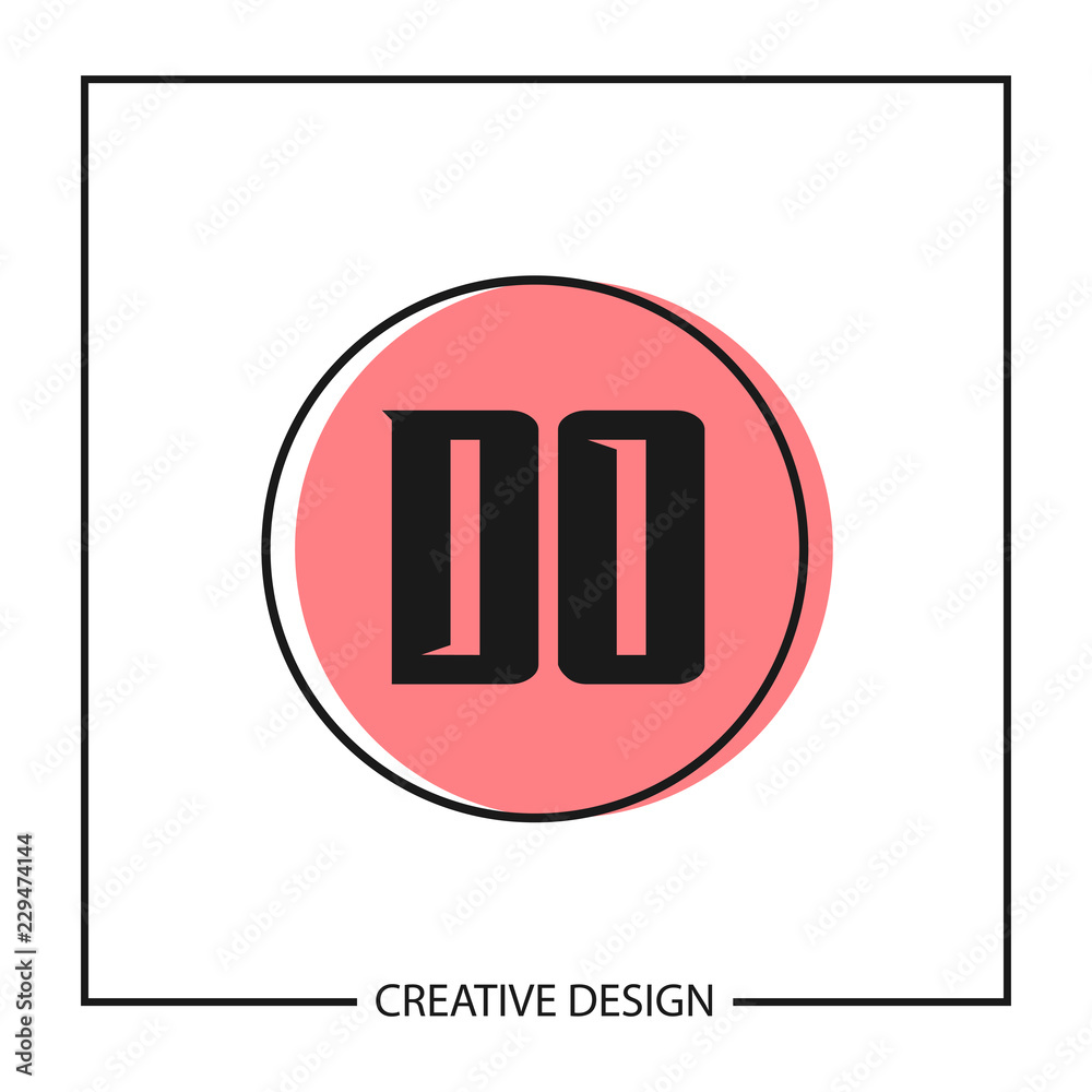 Initial Letter DO Logo Template Design Initial Letter DO Logo Template Design