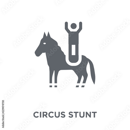 Circus stunt icon from Circus collection.