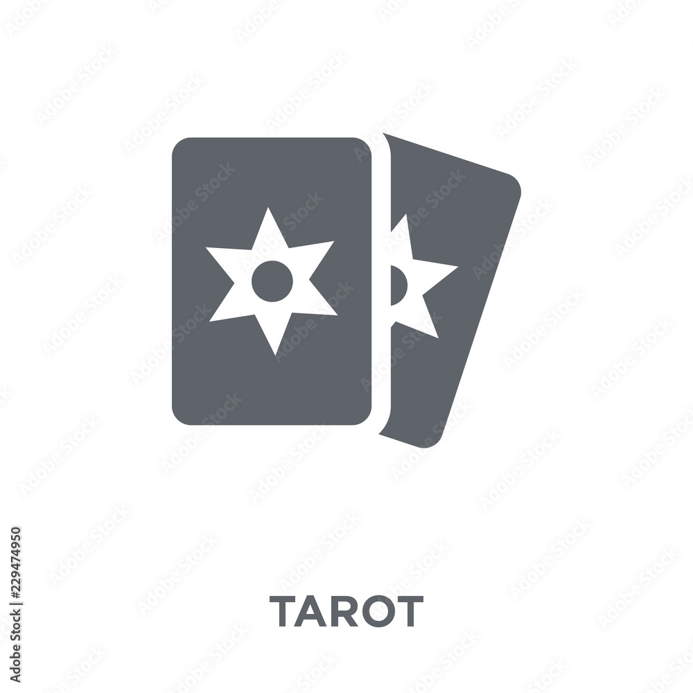 Tarot icon from Circus collection. Tarot icon from Circus collection.