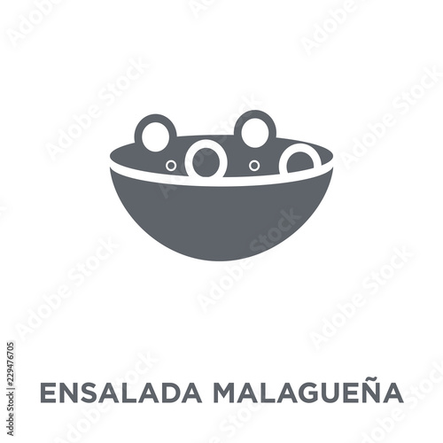 Ensalada Malagueña icon from Spanish Food collection. photo