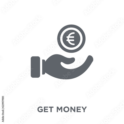 Get money icon from  collection.