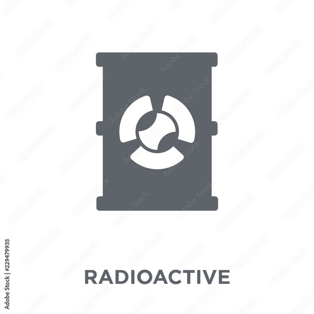 Radioactive icon from Ecology collection. Radioactive icon from Ecology collection.
