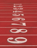 Track Race Numbers Sport Athletic Fast