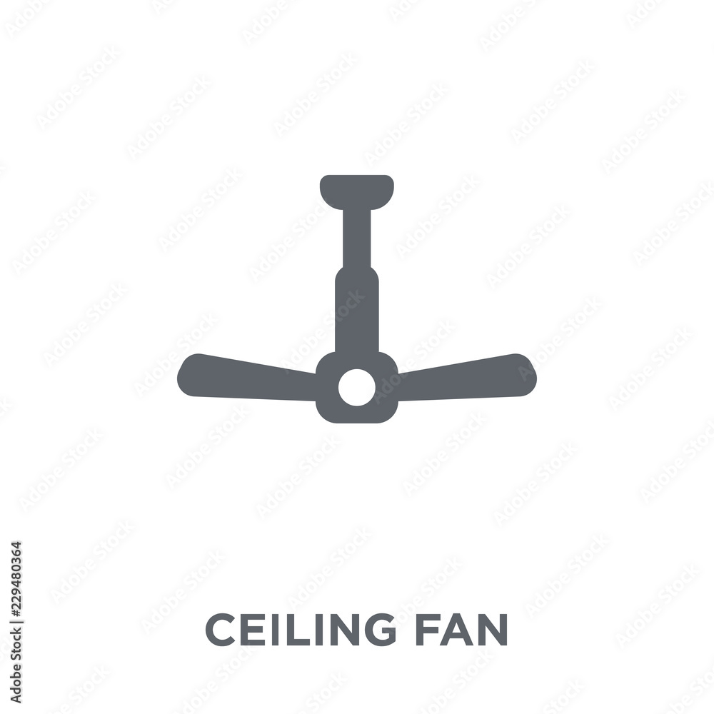 ceiling fan icon from Electronic devices collection. ceiling fan icon from Electronic devices collection.