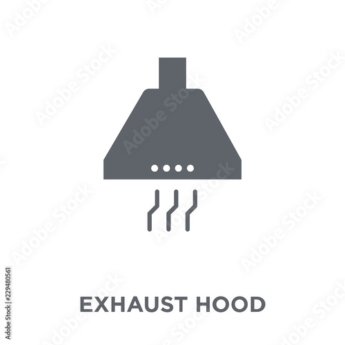 Exhaust hood icon from Electronic devices collection.