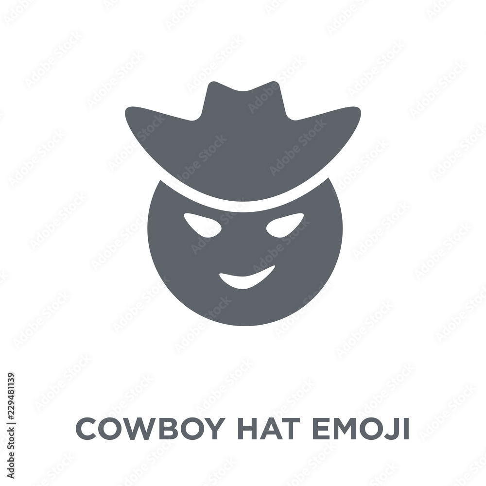 Cowboy Hat emoji icon from Emoji collection.