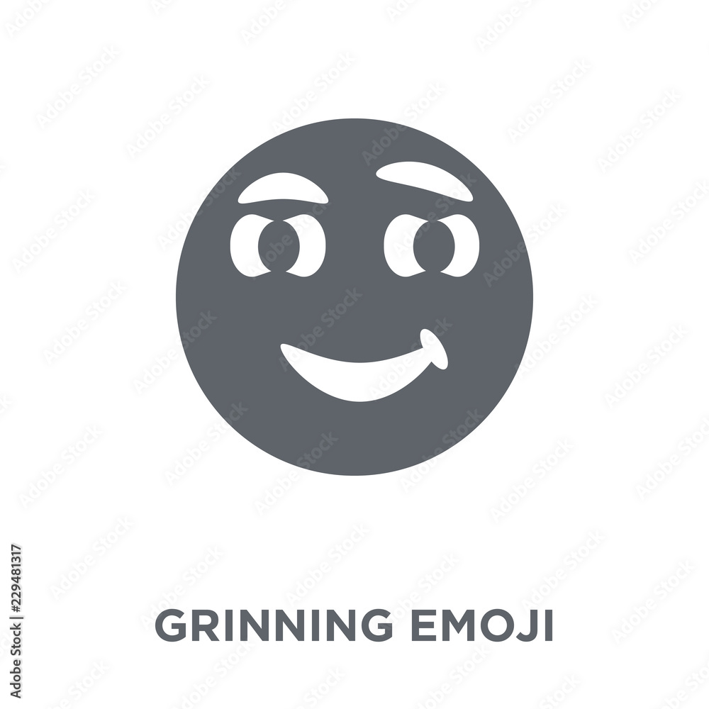 Grinning emoji icon from Emoji collection. Grinning emoji icon from Emoji collection.