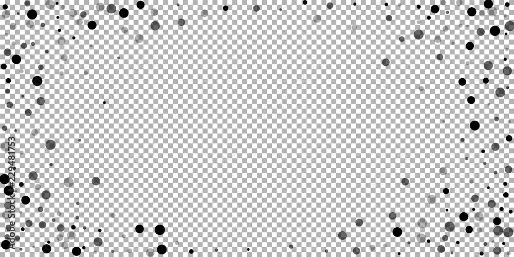 Scattered random black dots. Dark points dispersio Scattered random black dots. Dark points dispersio