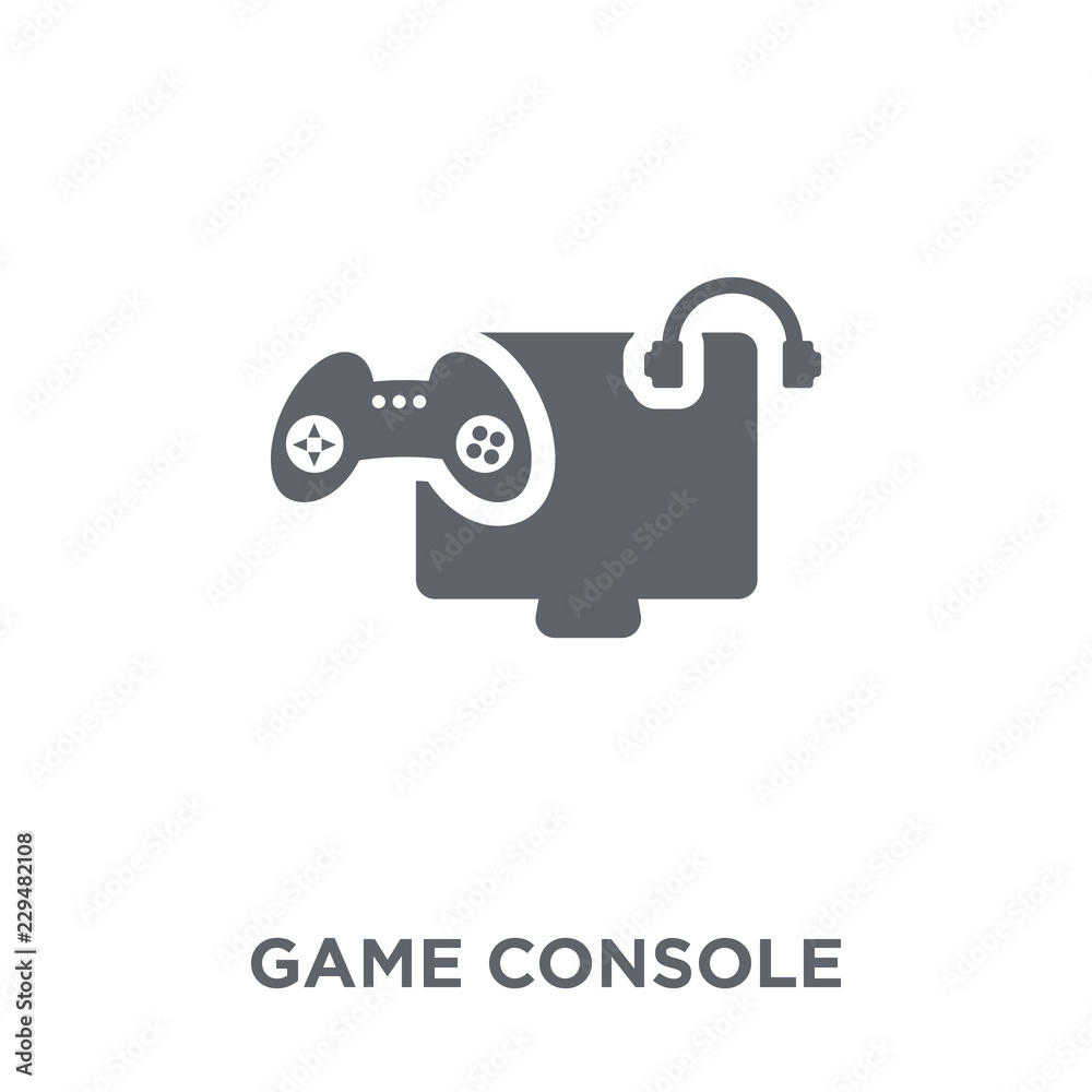 Game console icon from Entertainment collection. Game console icon from Entertainment collection.