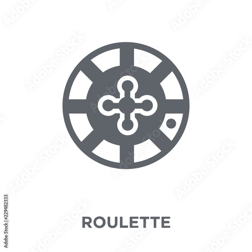 Roulette icon from Entertainment collection.