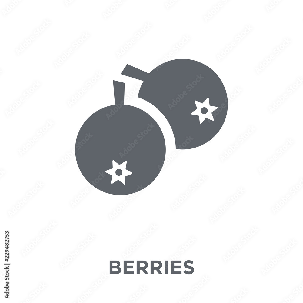 Blueberries icon from Fruit and vegetables collection. Blueberries icon from Fruit and vegetables collection.