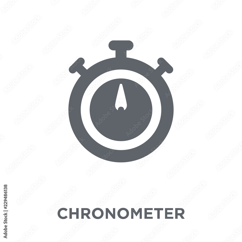 Chronometer icon from Time managemnet collection.