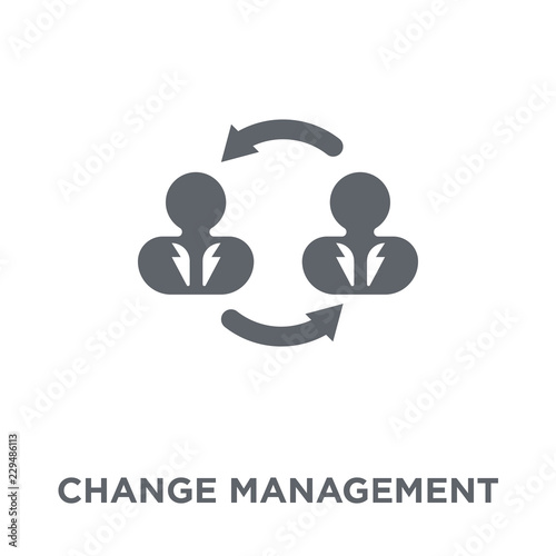 Change management icon from Time managemnet collection. photo