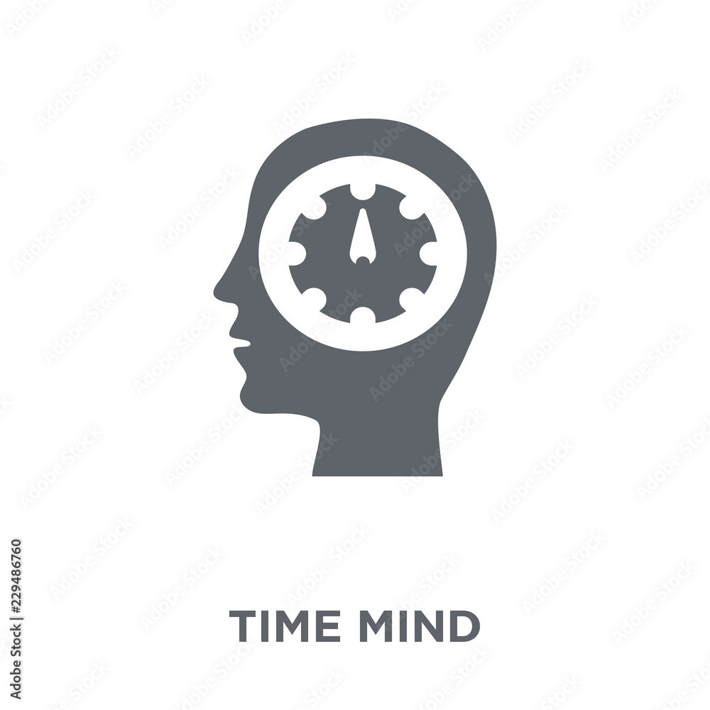 Time mind icon from Time managemnet collection. Time mind icon from Time managemnet collection.