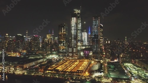 Wallpaper Mural Hudson Yards Aerial, New York City Torontodigital.ca